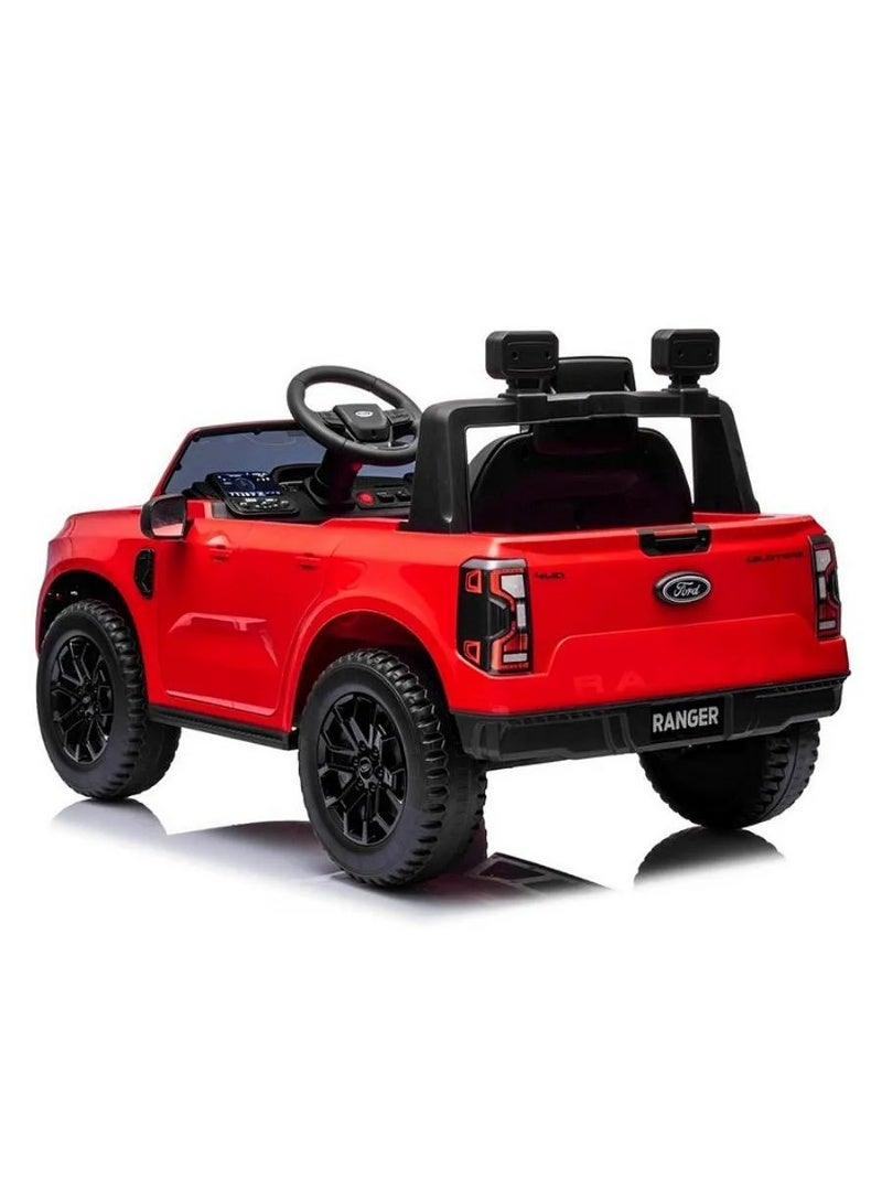 Ford Ranger Electric Ride On 12V Red - Image 4
